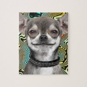 Smiling Chihuahua Dog Jigsaw Puzzle