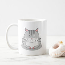 Smiling Chubby Cat Default