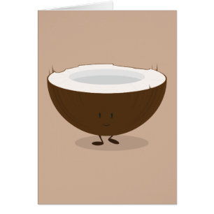 Smiling coconut