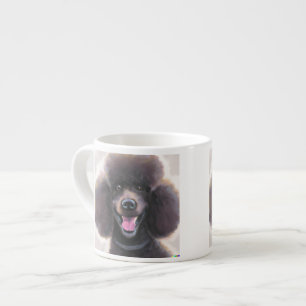 Smiling cute coffe mug in bone china