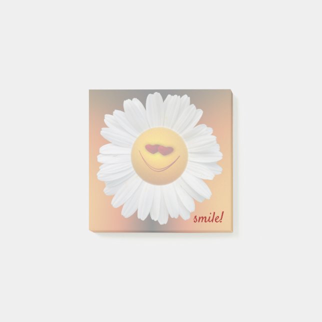 smiling daisy - Post-It-Notes pad Post-it Notes (Front)