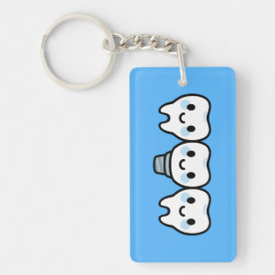 Smiling Dental Implant Keychain
