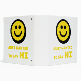 Smiling design binder