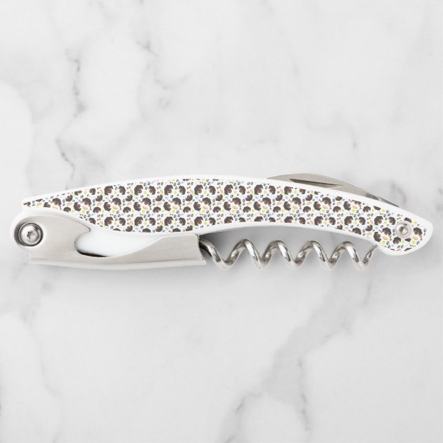 Smiling Dog Dachshund Corkscrew (Front)