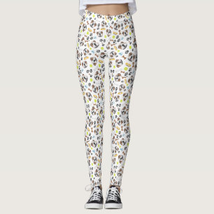 Smiling Dog English Bulldog Leggings
