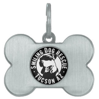 Smiling Dog Rescue Pet ID Tag