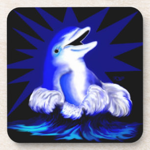 Smiling Dolphin Coaster