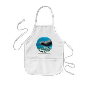 Smiling Dolphin Kids Apron