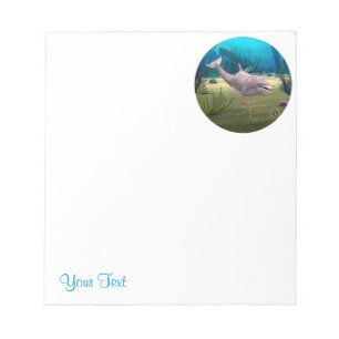 Smiling Dolphin Notepad