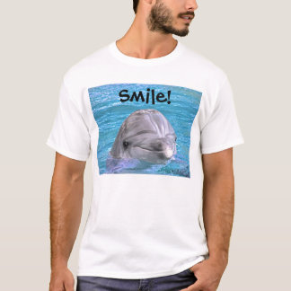Smiling Dolphin - Smile! T-Shirt