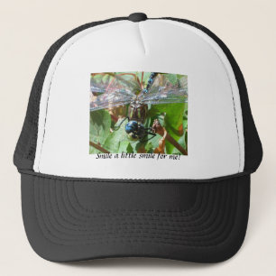 Smiling Dragonfly Trucker Hat