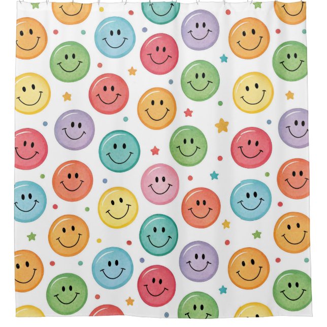 Smiling Emoji Pattern (Front)