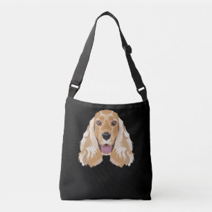 Smiling English Cocker Spaniel Crossbody Bag