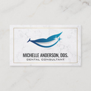Smiling Face Dental Business Card