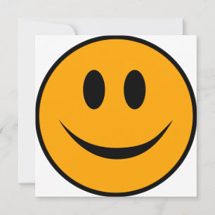 Smiling Face Emoji Card
