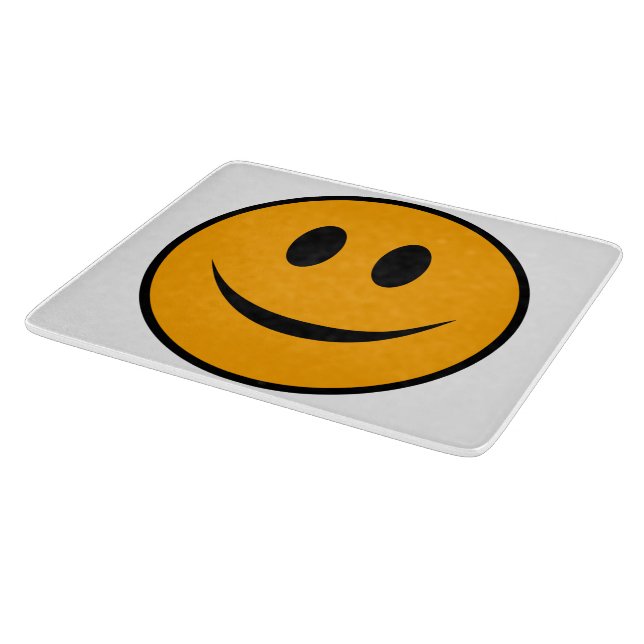 Smiling Face Emoji Cutting Board (Corner)