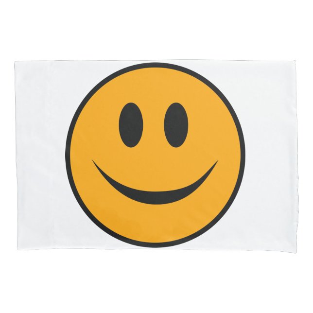 Smiling Face Emoji Pillowcase (Front)