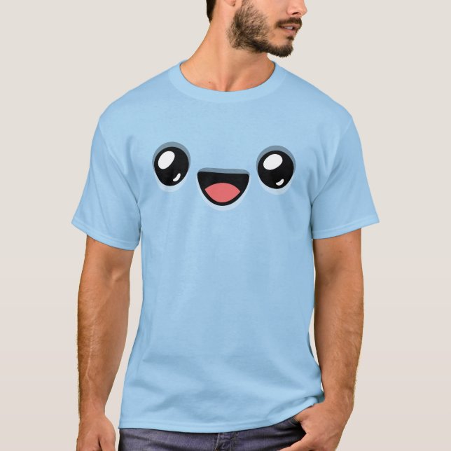Smiling Face - Happy Jump T-Shirt (Front)