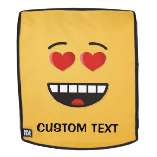 Smiling Face with Heart-Shaped Eyes Backpack