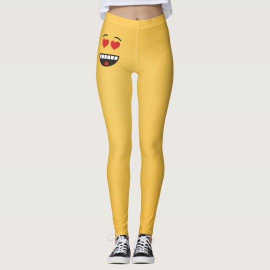 Smiling Face with Heart-Shaped Eyes Leggings