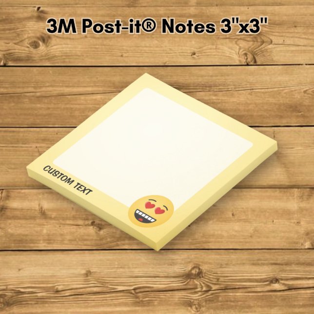Smiling Face with Heart-Shaped Eyes Post-it Notes (Creator Uploaded)
