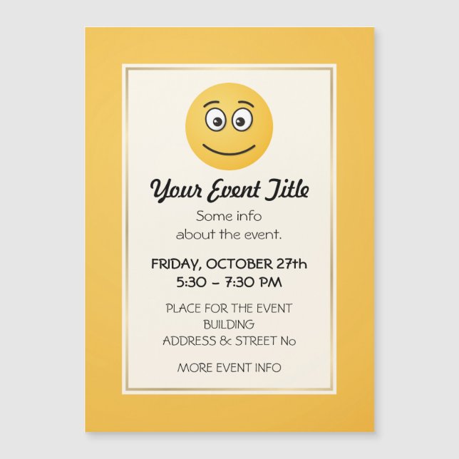 Smiling Face with Open Eyes (Front)