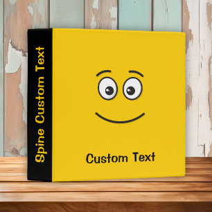 Smiling Face with Open Eyes Binder