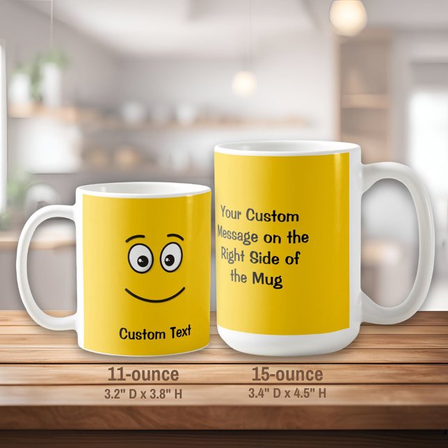 Smiling Face with Open Eyes Coffee Mug (Creator Uploaded)