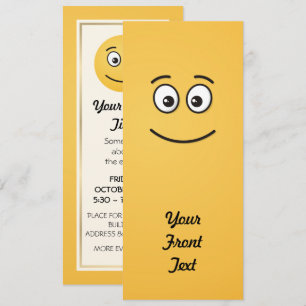 Smiling Face with Open Eyes Invitation
