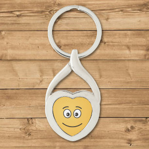 Smiling Face with Open Eyes Keychain