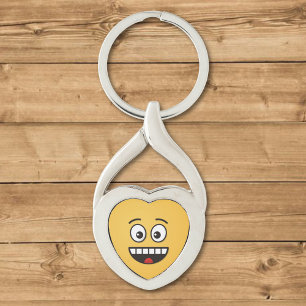Smiling Face with Open Mouth Keychain
