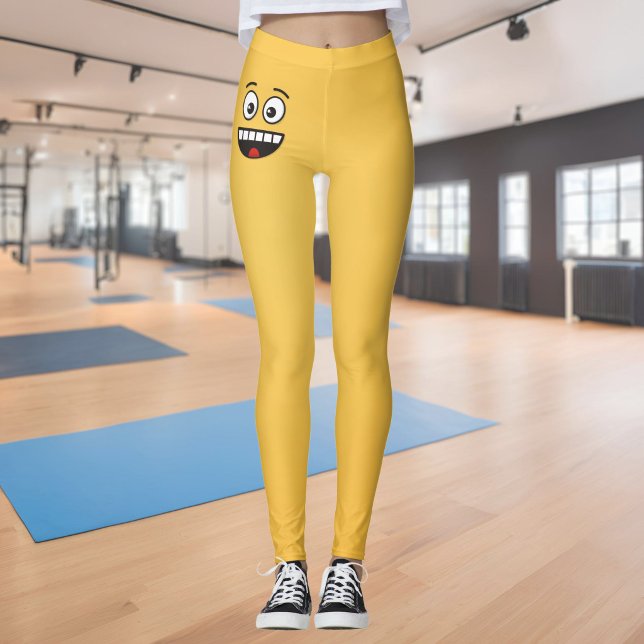 Smiling Face with Open Mouth Leggings (Creator Uploaded)