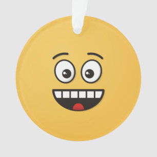 Smiling Face with Open Mouth Ornament