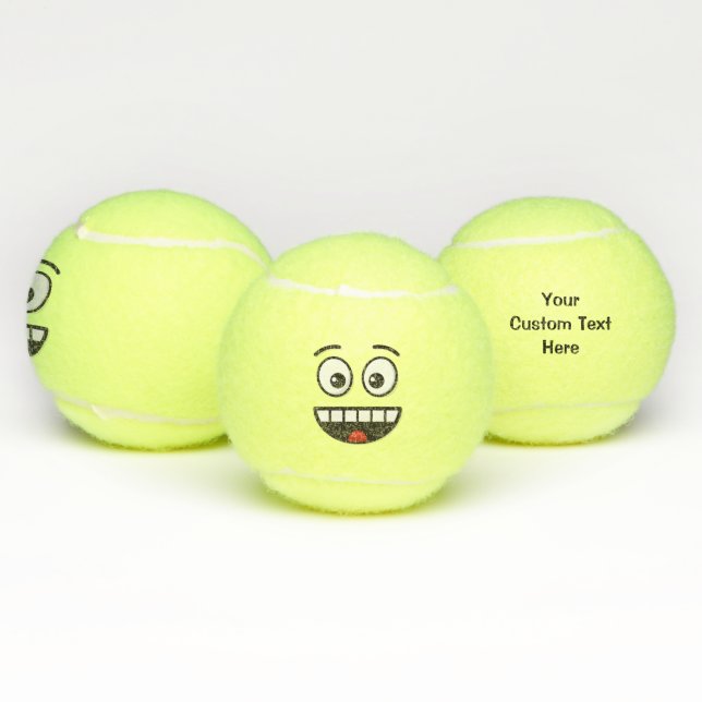 Smiling Face with Open Mouth Tennis Balls (Multi)