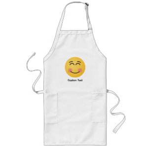 Smiling Face with Smiling Eyes Long Apron