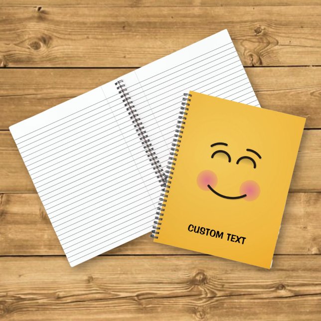 Smiling Face with Smiling Eyes Notebook (Creator Uploaded)