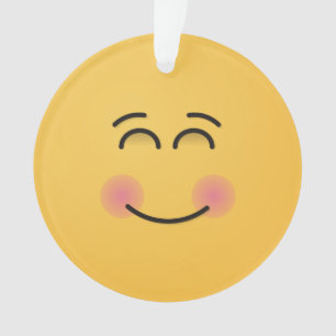 Smiling Face with Smiling Eyes Ornament