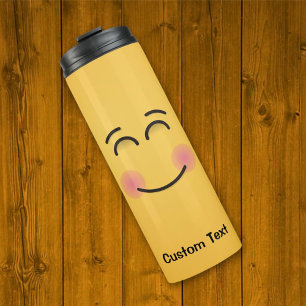 Smiling Face with Smiling Eyes Thermal Tumbler