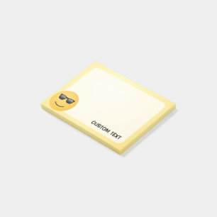 Smiling Face with Sunglasses Post-it Notes