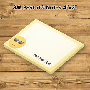 Smiling Face with Sunglasses Post-it Notes