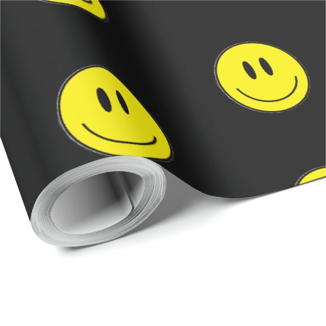 smiling face wrapping paper (Roll Corner)