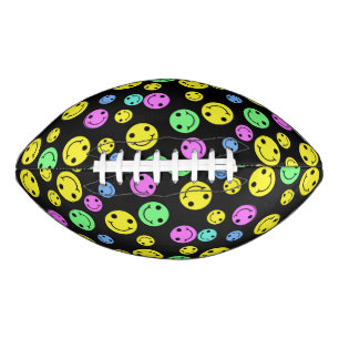 Smiling Faces Black Football