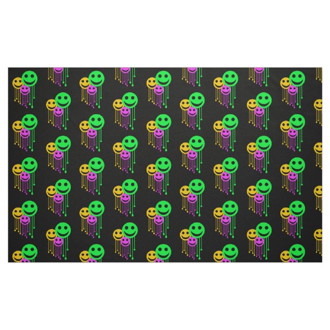 Smiling faces fabric (Fat Quarter)
