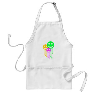 Smiling faces standard apron