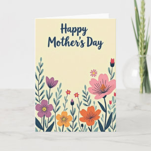 Smiling Flowers Card