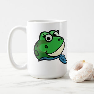 Smiling Frog Coffee Mug