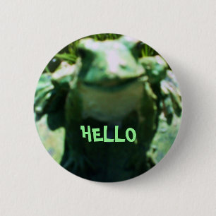 SMILING FROG,HELLO button