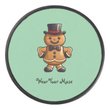 Smiling Gingerbread Gentleman