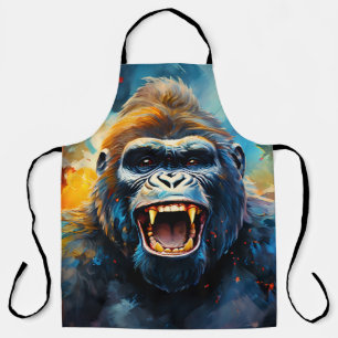 Smiling Gorilla Apron