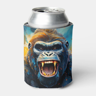 Smiling Gorilla  Can Cooler